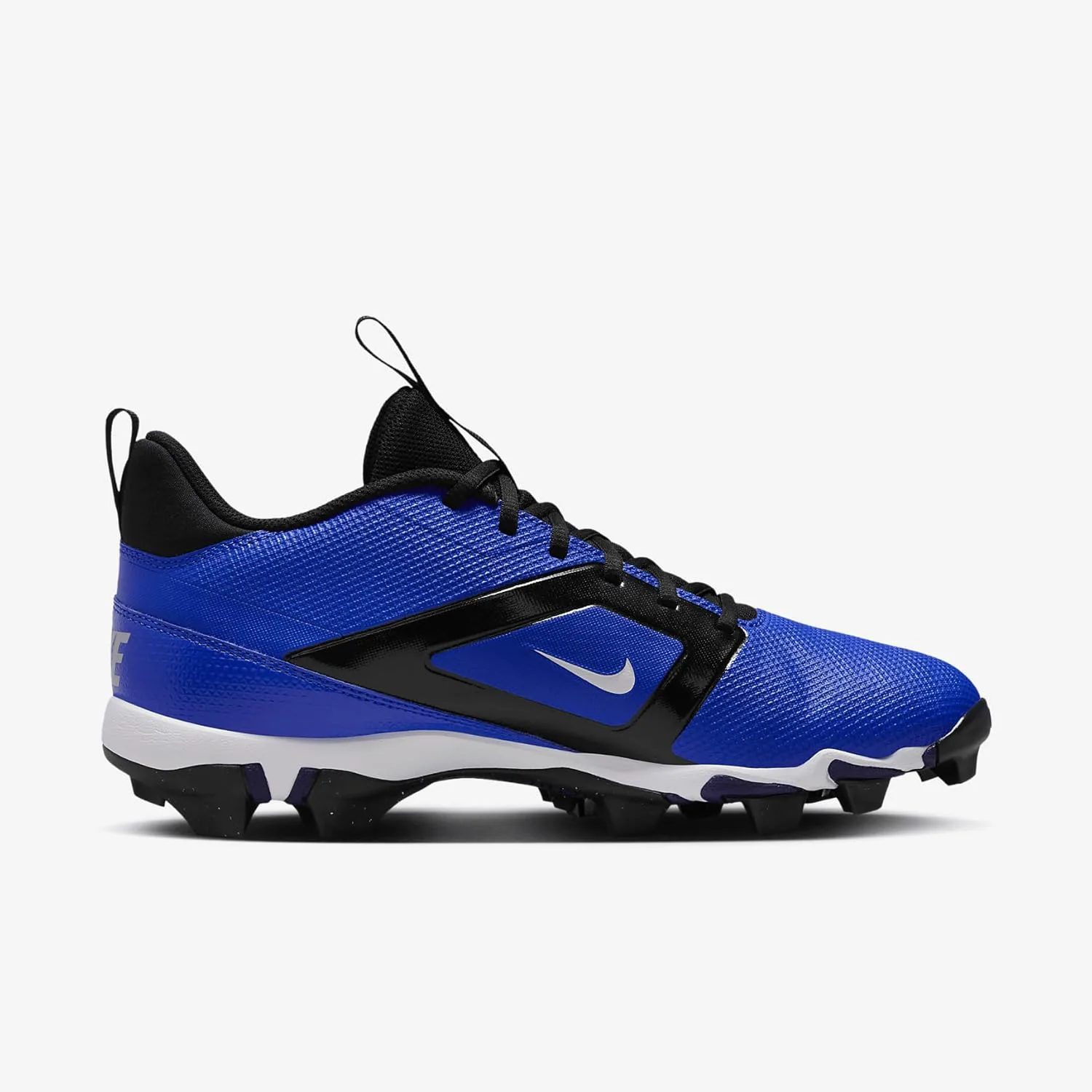 Футбольные бутсы Nike Alpha Menace 4 Shark для мужчин, металлик серебристый/темно-синий/белый — фото 2