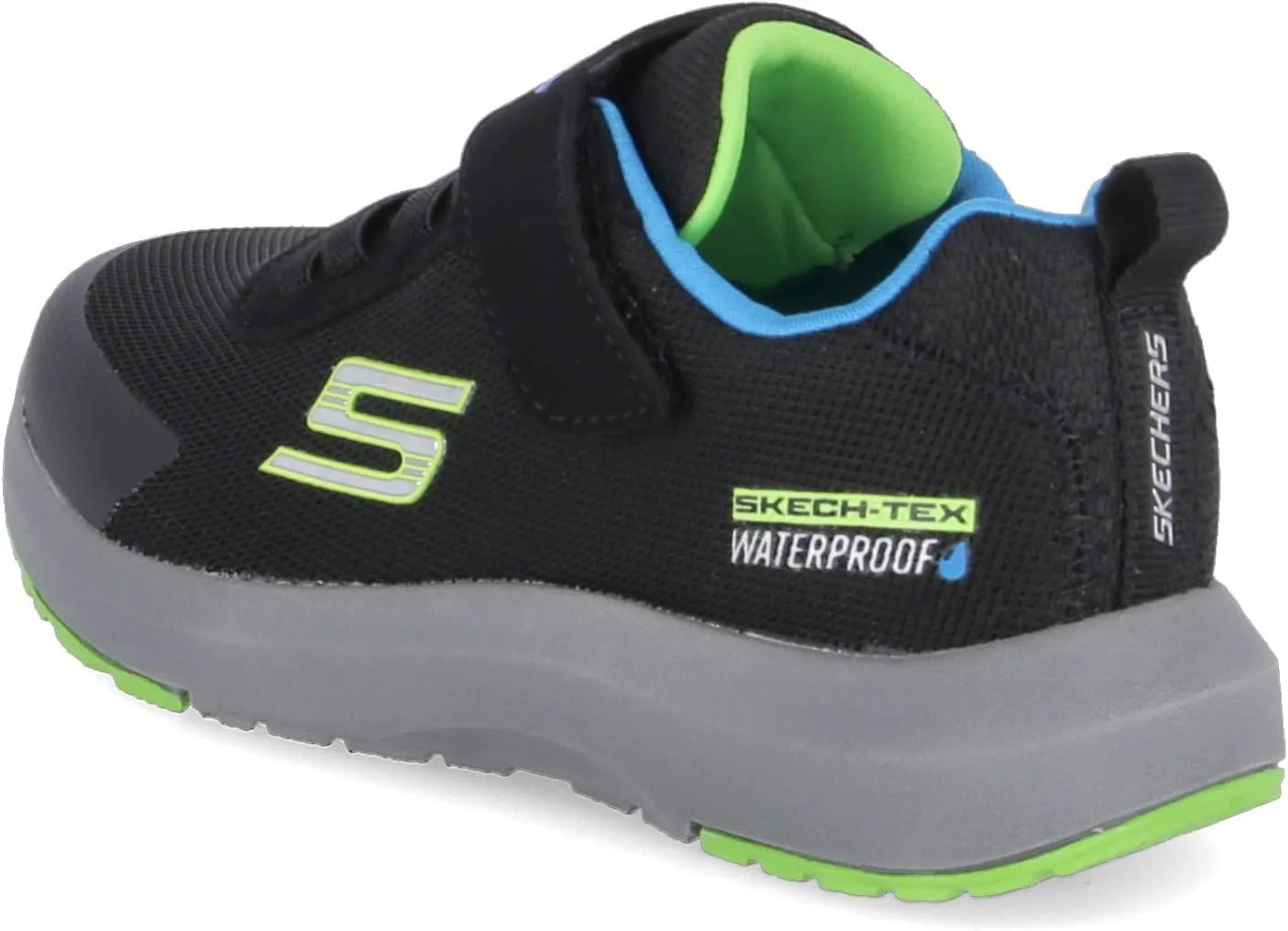 Детские кроссовки Skechers Hypno-Splash, черный/салатовый — фото 2