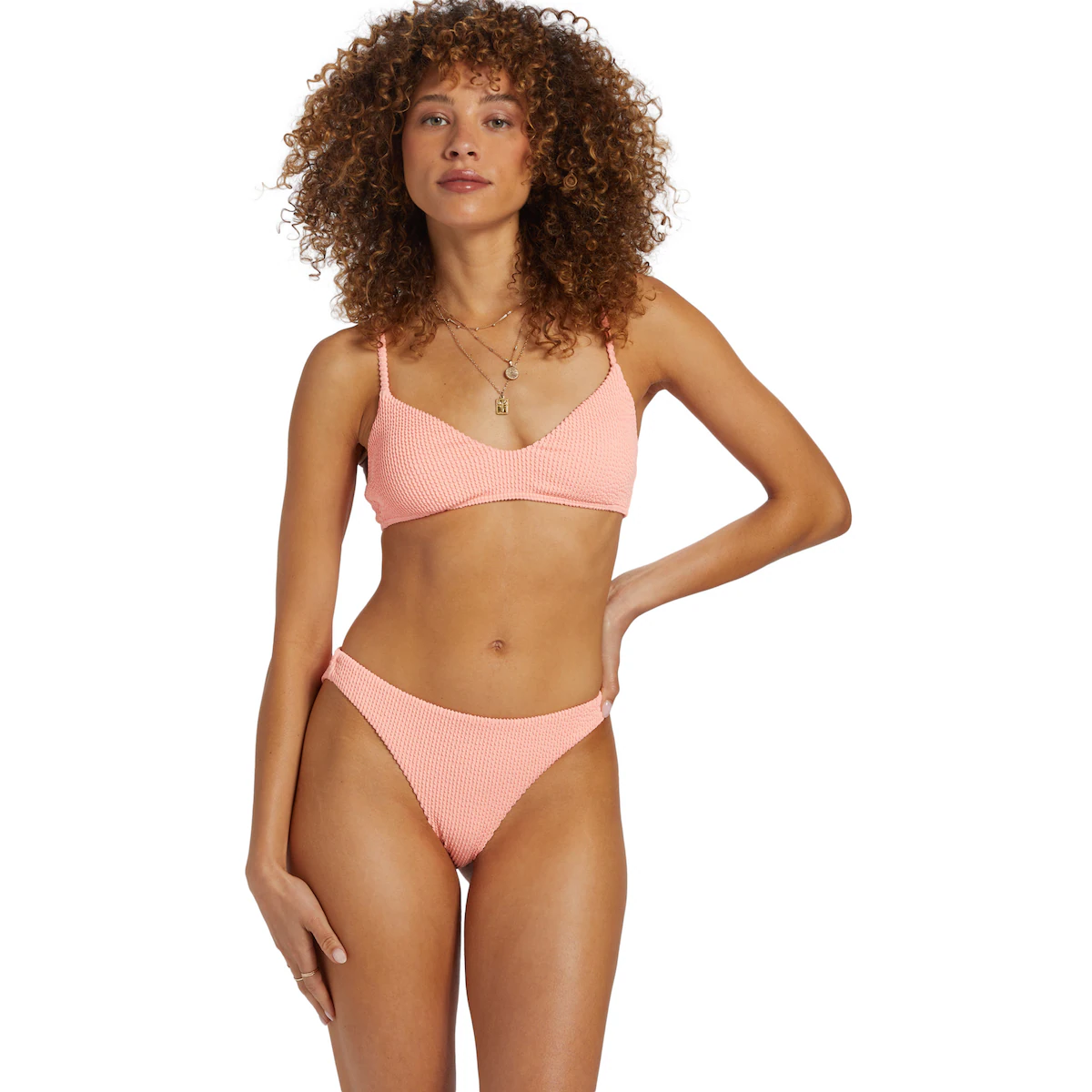 

Женские летние стринги Billabong Бикини Трусы, цвет Rosa