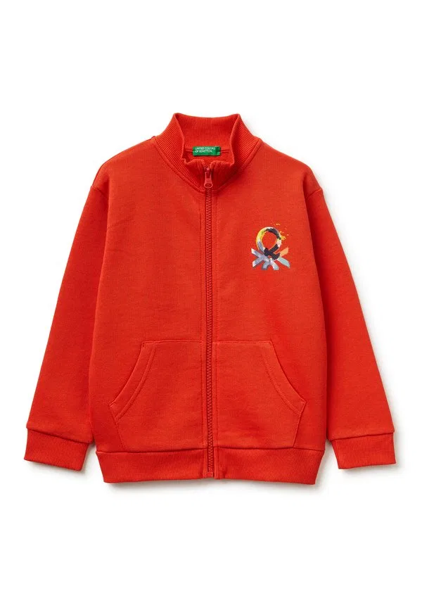 Толстовка на молнии United Colors Of Benetton, Red
