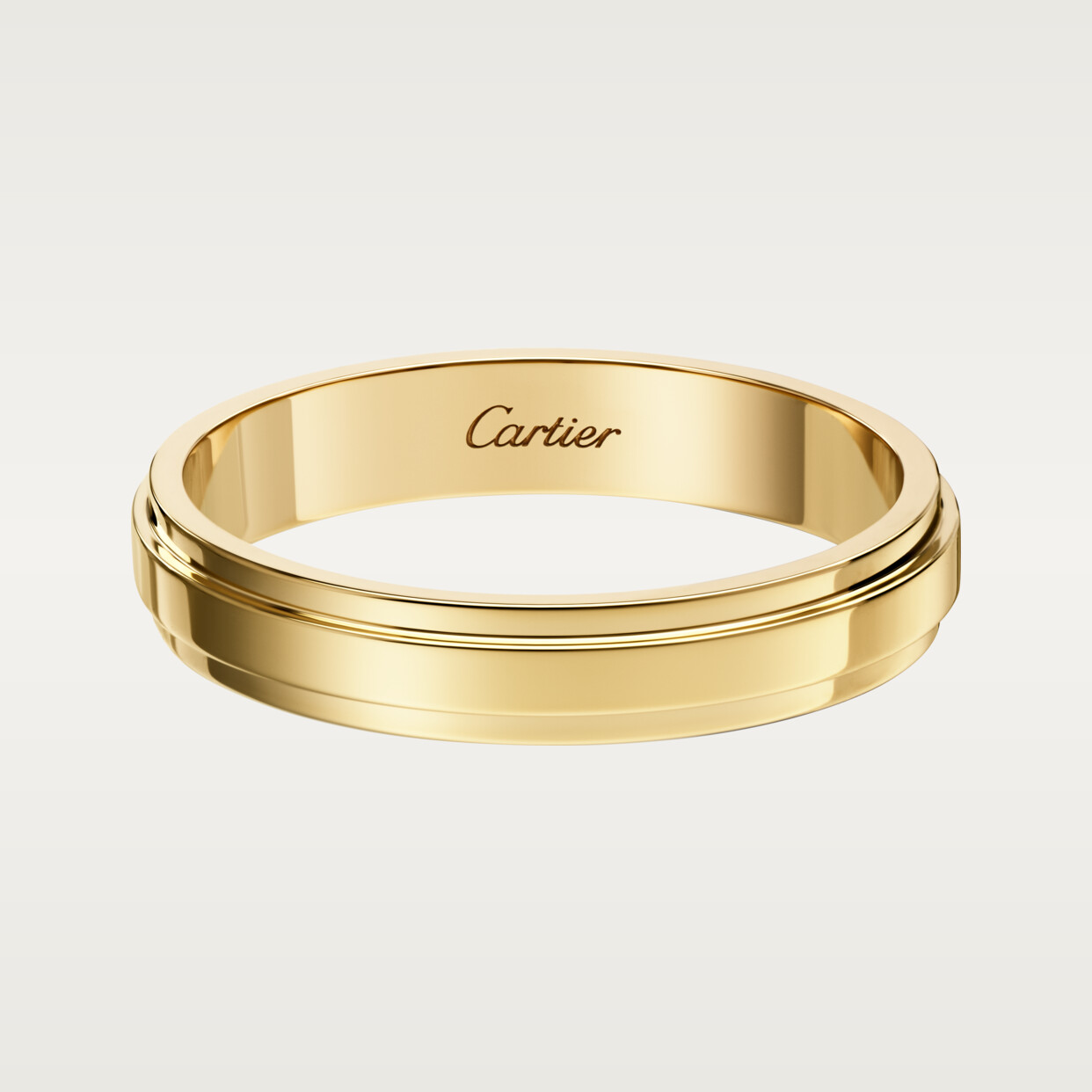 

Обручальное кольцо Cartier Alliance Cartier d'Amour, ширина 3,5 мм, желтое золото