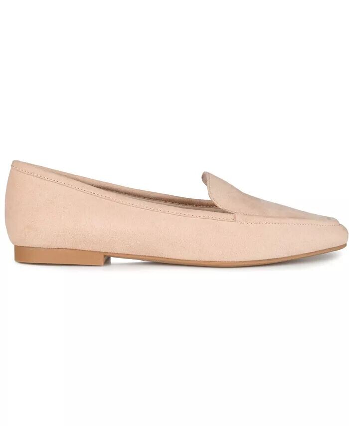 Женские мокасины Tullie Square Toe Journee Collection, коричневый/бежевый — фото 2