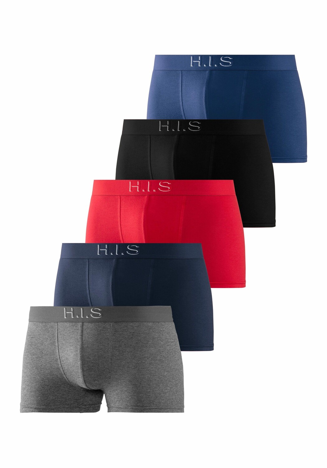 

Боксеры HIS Boxer, цвет grau-meliert, schwarz, navy, rot, blau