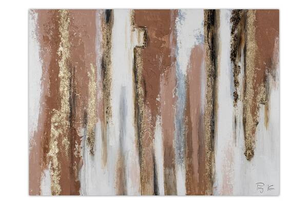 

Картина KUNSTLOFT handgemalt Golden brown Harmony цвет braun/weiß