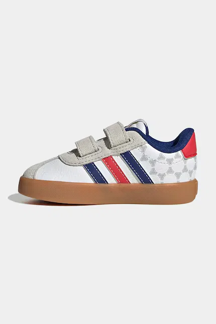 Кроссовки детские VL COURT 3.0 Adidas, белый — фото 4