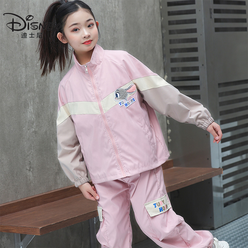 Disney Повседневный спортивный костюм розовый для детей 3-7 лет — фото 4