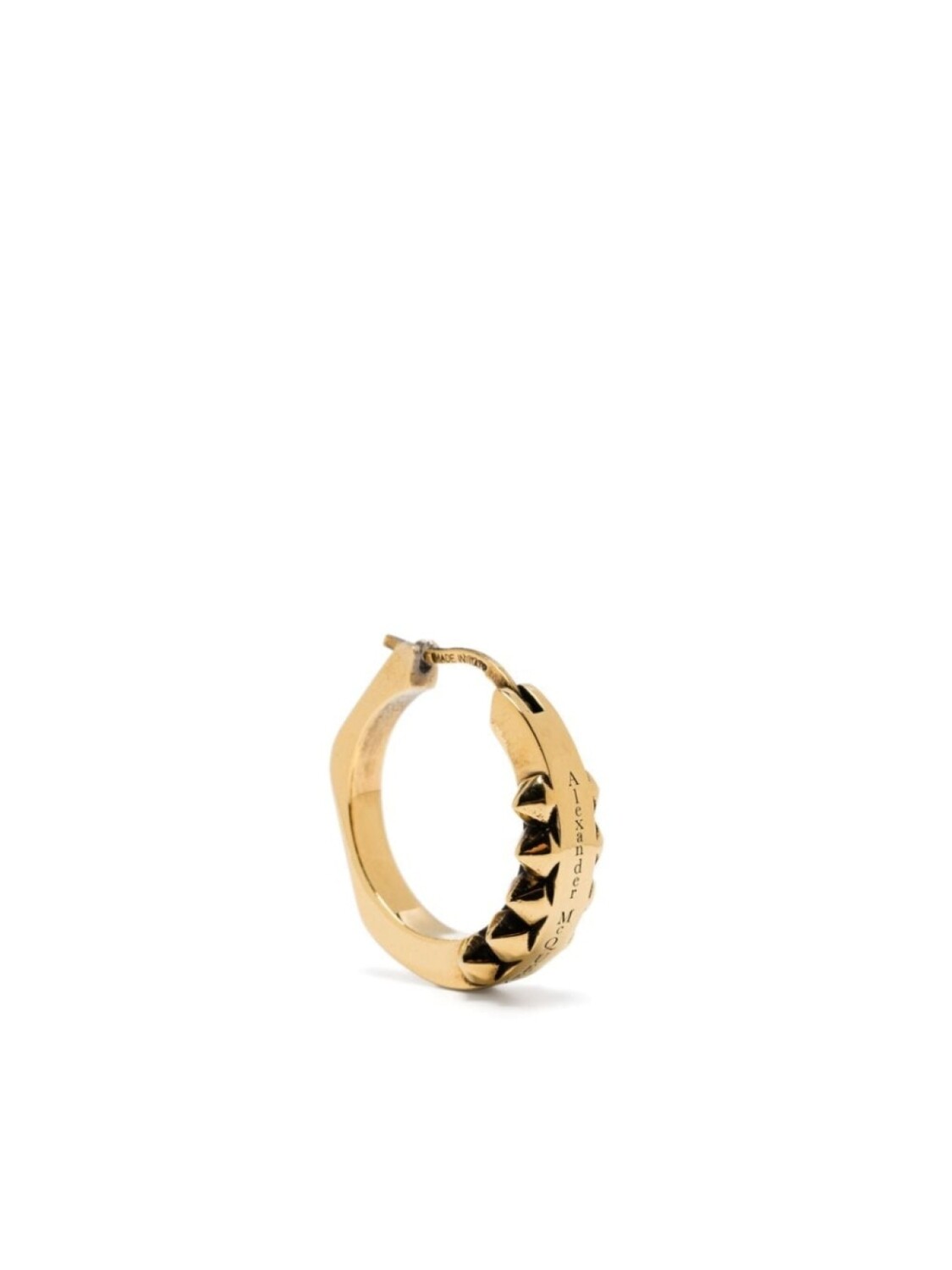 

Серьги-кольца Alexander McQueen, золотой