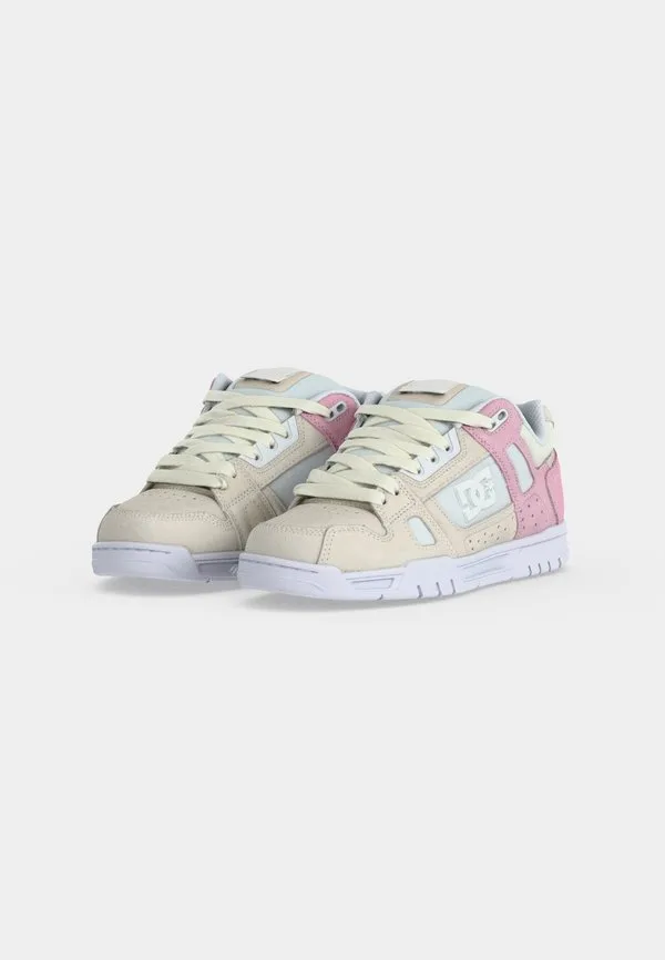 Тренеры для оленей Dc Shoes, White/Pink — фото 3