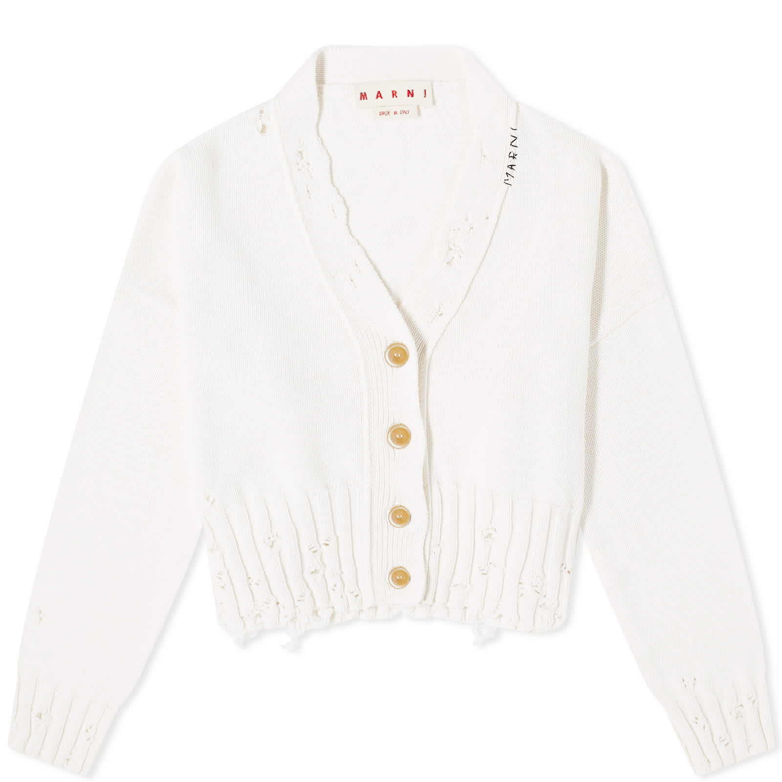 

Кардиган Marni Cropped, цвет Lily White