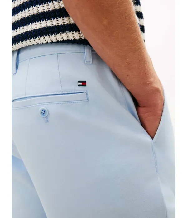 Брюки чинос Denton straight fit Tommy Hilfiger, небесно-голубой — фото 4