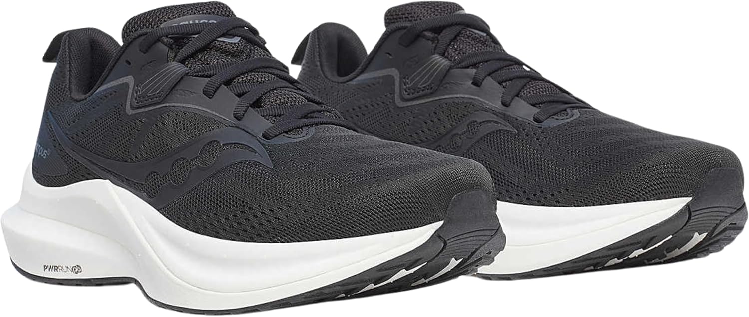 Кроссовки Saucony Tempus 2 для мужчин, белый/черный — фото 3