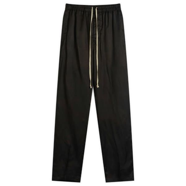 

Длинные брюки из твила с завязками Rick Owens, черный