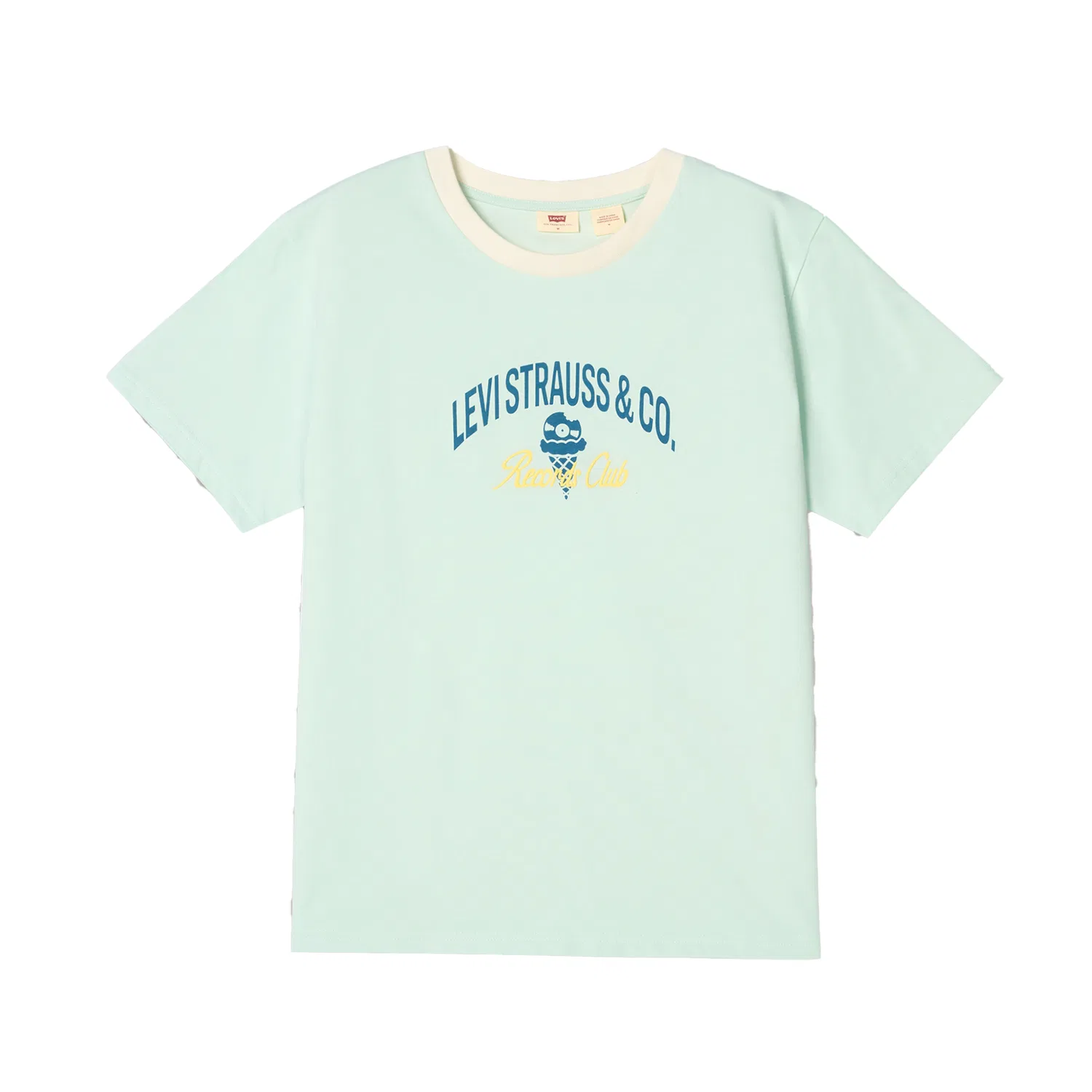 Футболка женская Green с круглым вырезом Levis