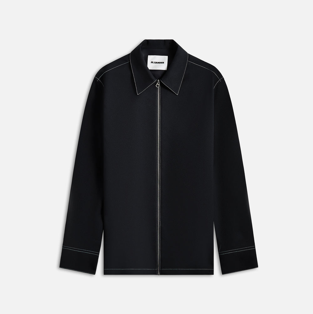 

Куртка Jil Sander Recycled Polyester Gabardine, цвет Midnight Blue