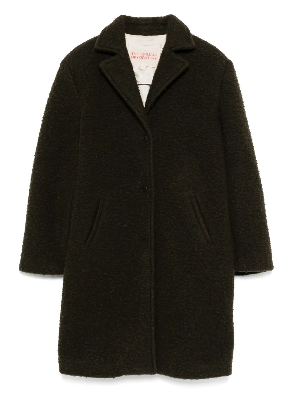

Однобортное пальто The Animals Observatory, зеленый