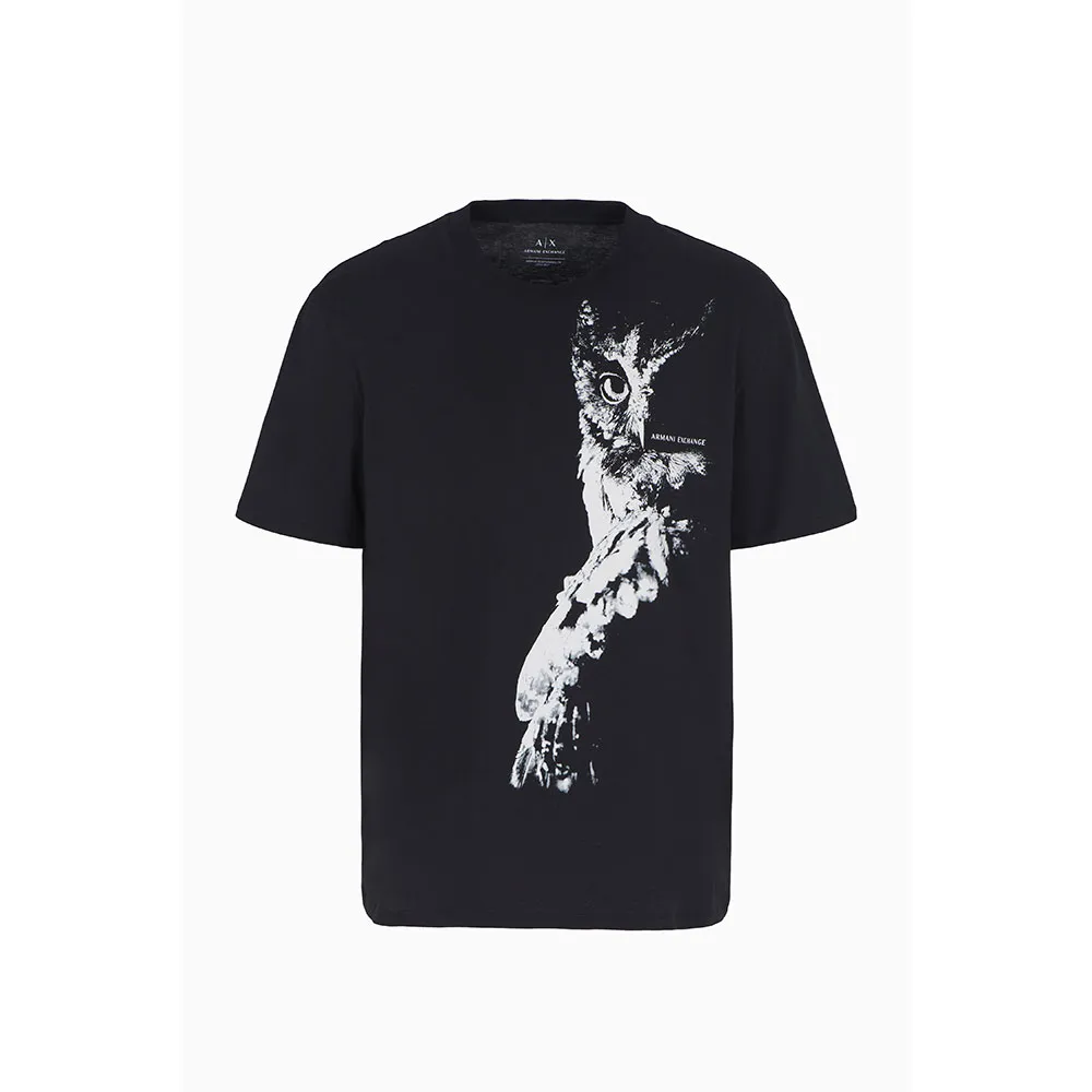 

Футболка с коротким рукавом Armani Exchange XM000043_AF10334, черный