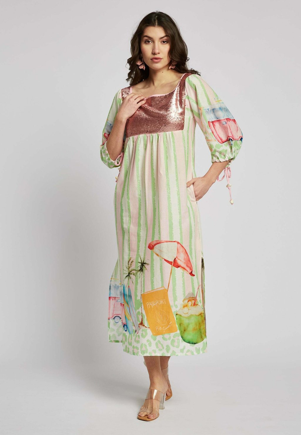 

Повседневное платье Be Sunset, мультиколор