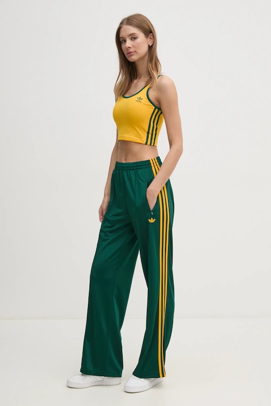 Топ 3S бра-топ Adidas Originals, желтый — фото 2