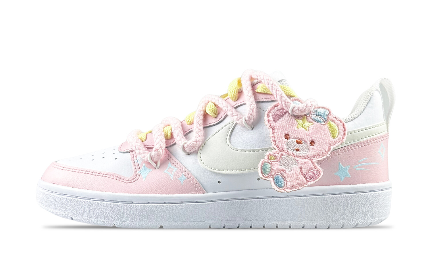 

Кроссовки Nike Court Borough 2 Kids' Skateboarding Shoes Grade School, розовый