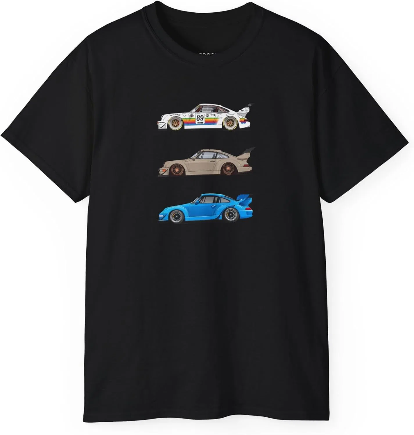 Футболка с изображением аниме-автомобиля RWB 911 930 964
