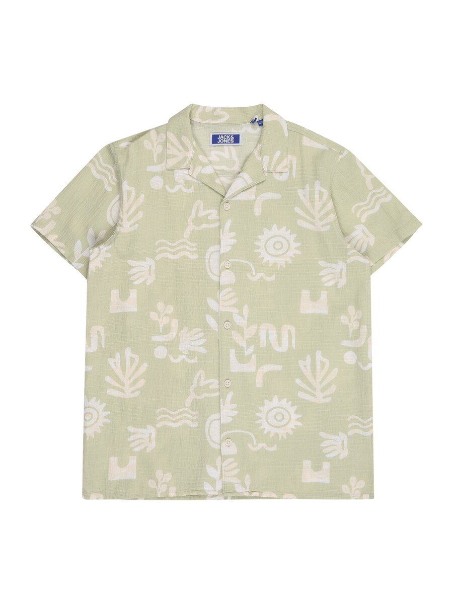 

Рубашка на пуговицах Comfort fit Jack & Jones Junior JORLUKE, бежевый