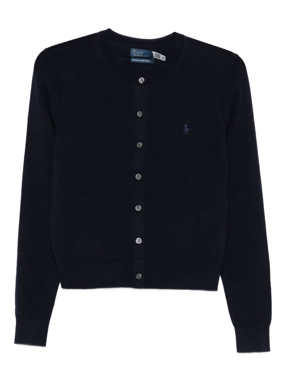 

Кардиган с вышитым логотипом Polo Ralph Lauren, синий