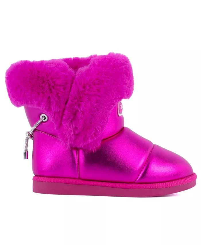 Женские зимние ботинки Kreed Metallic Juicy Couture, розовый — фото 2