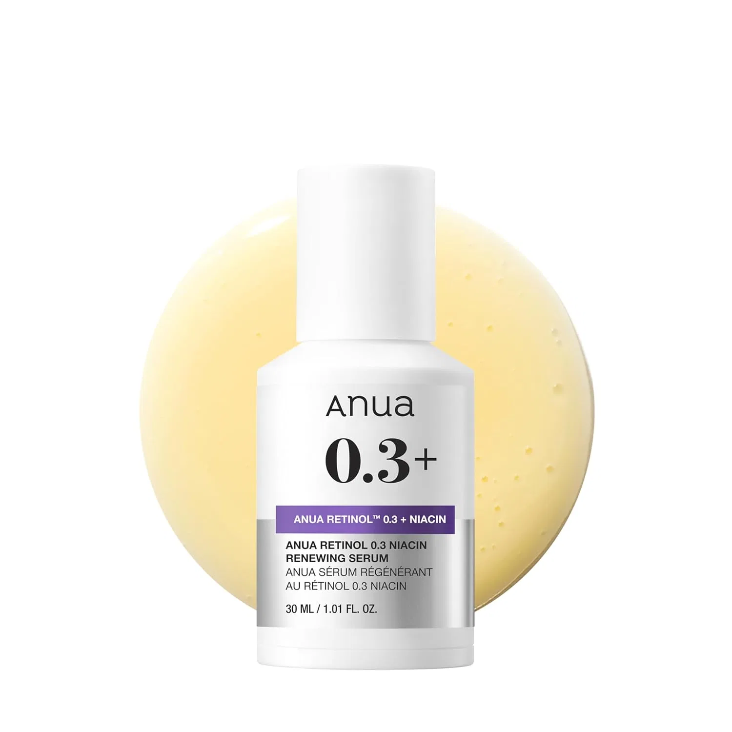 Обновляющая сыворотка для лица «Nano Retinol 0.3% + Niacin Renewing Serum» от ANUA Anua