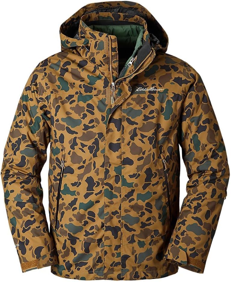 

Мужская водонепроницаемая горнолыжная куртка Eddie Bauer Powder Search 2.0 3-в-1, Antique Bronze