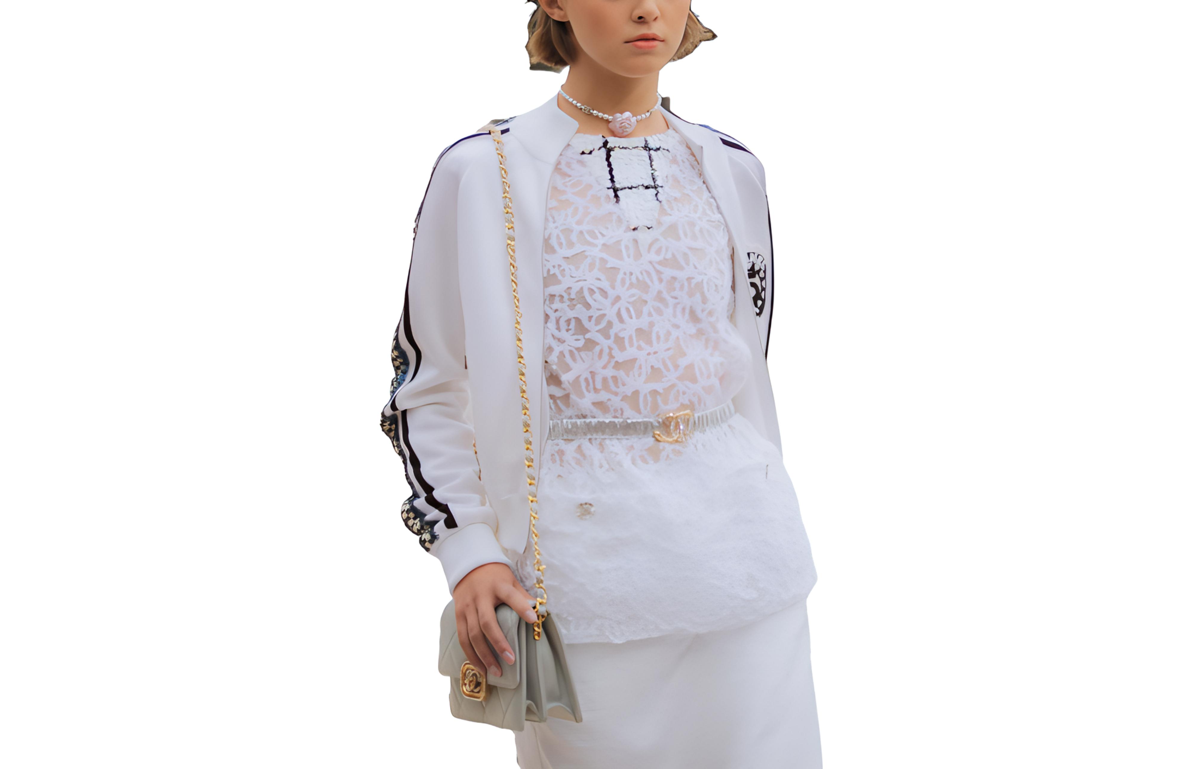 

CHANEL Женская белая куртка, White