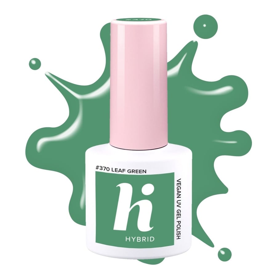 

HI HYBRID Гибридный лак для ногтей 370 Leaf Green 5 мл