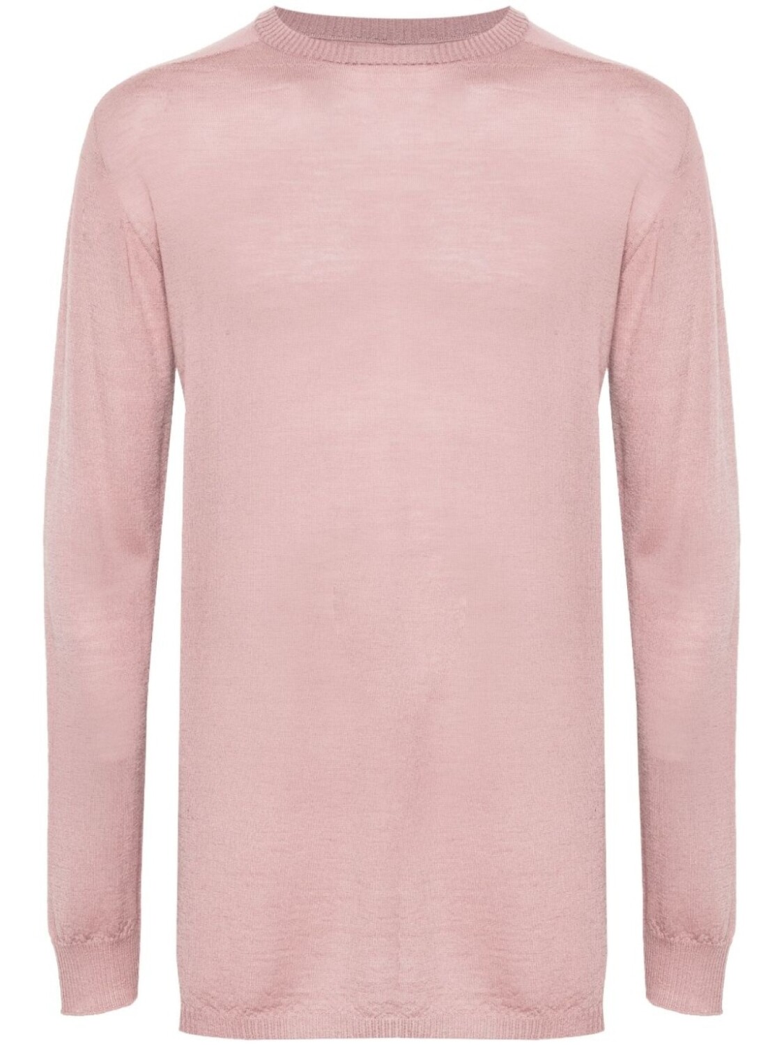

Rick Owens джемпер Oversized из вирджинской шерсти, розовый