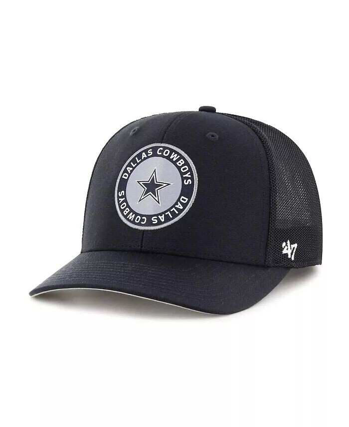 

Мужская темно-синяя шляпа Dallas Cowboys Trophy Flex Hat '47 Brand, синий