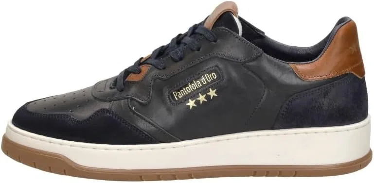 PANTOFOLA D'ORO 1886 Кроссовки Pantofola D'oro Sirmione Low Navy/Cognac Size EU 44