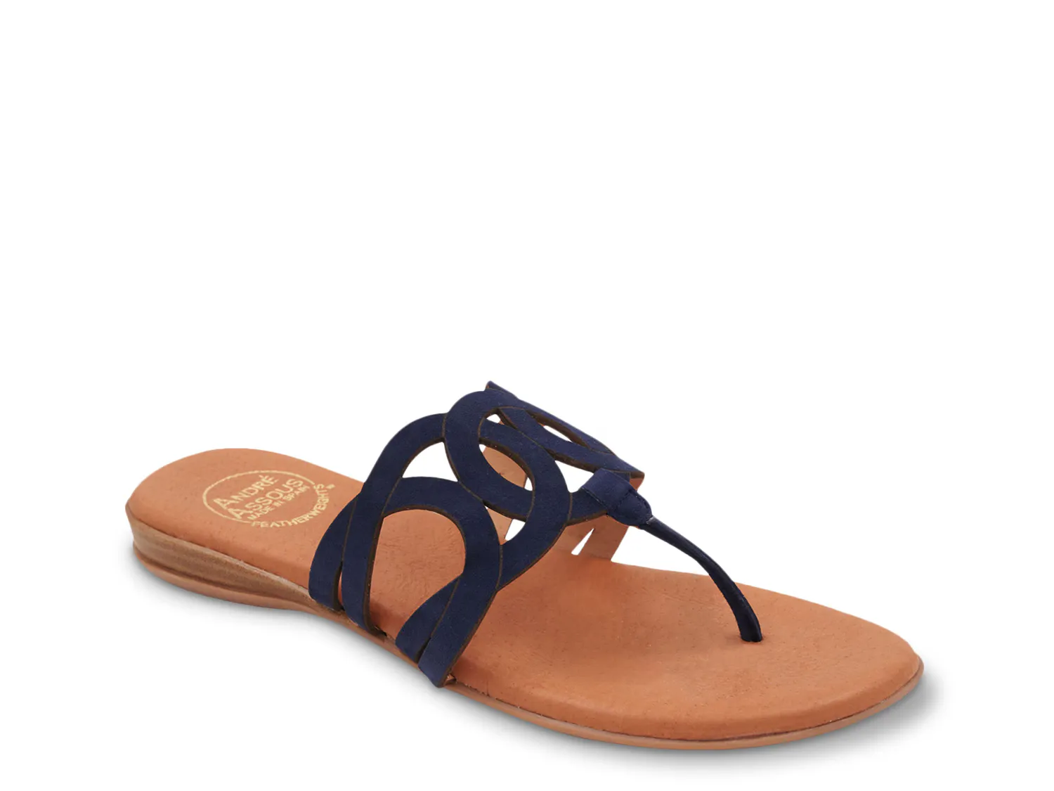 Сандалии Nature Sandal Andre Assous, цвет navysuede