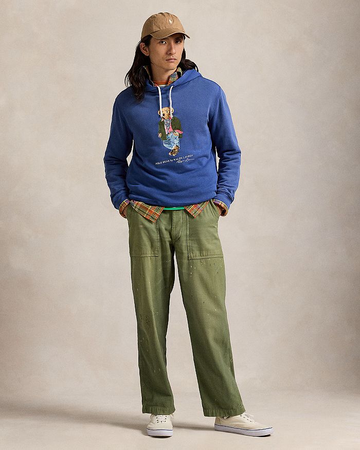 

Толстовка с капюшоном Polo Bear Polo Ralph Lauren, синий