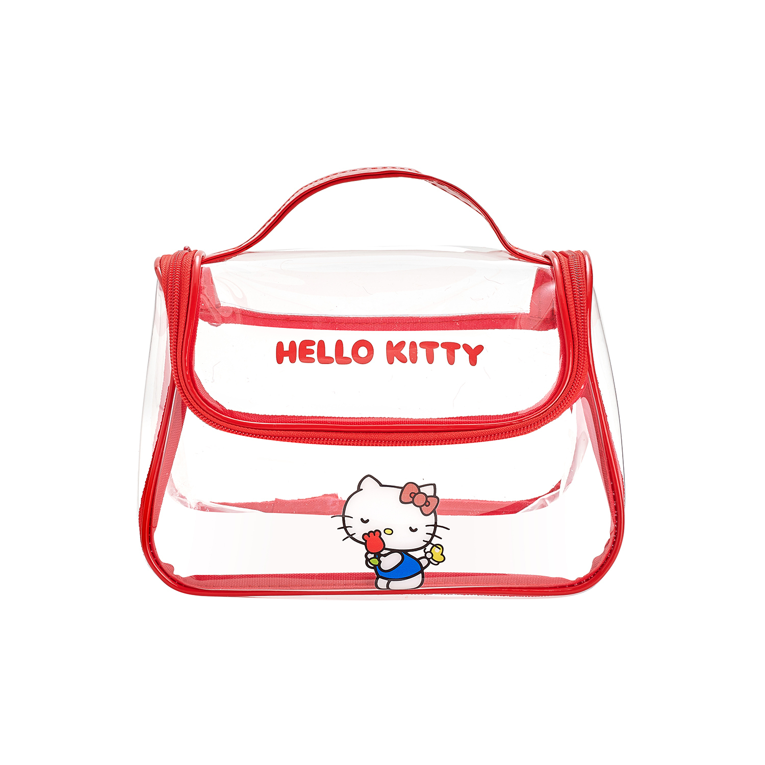 

Sanrio Косметичка Hello Kitty из ПВХ, Red