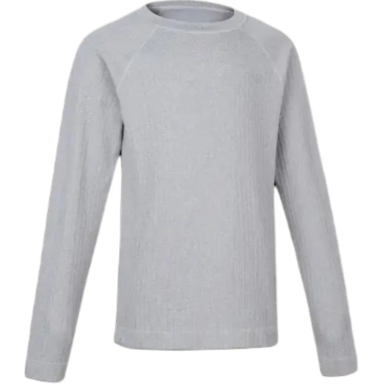 DECATHLON Футболка silver gray/snow для детей