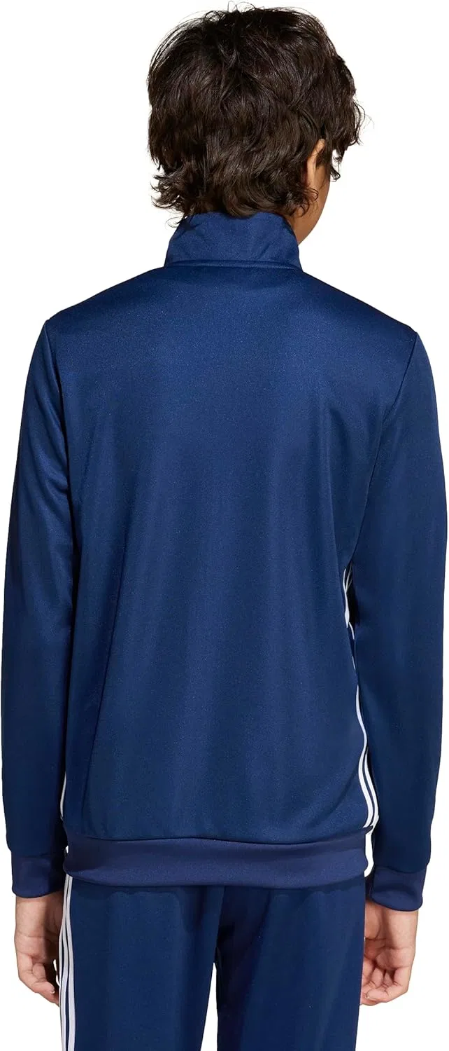 Детская тренировочная куртка adidas Tiro 25, цвет Team Navy Blue/White — фото 4