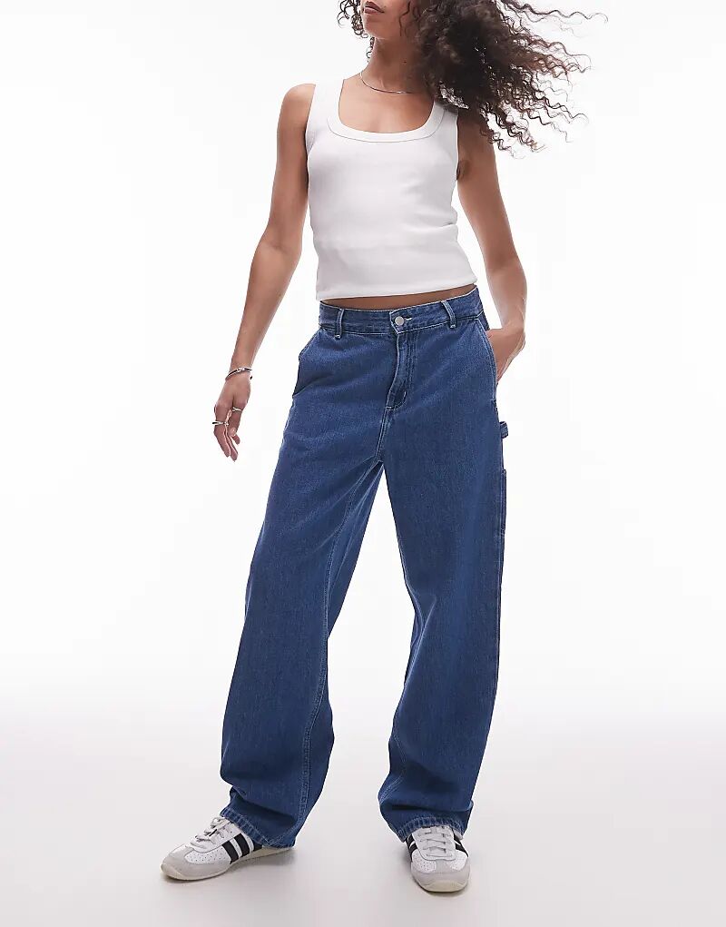 

Джинсы Carhartt WIP Pierce прямого кроя синего цвета