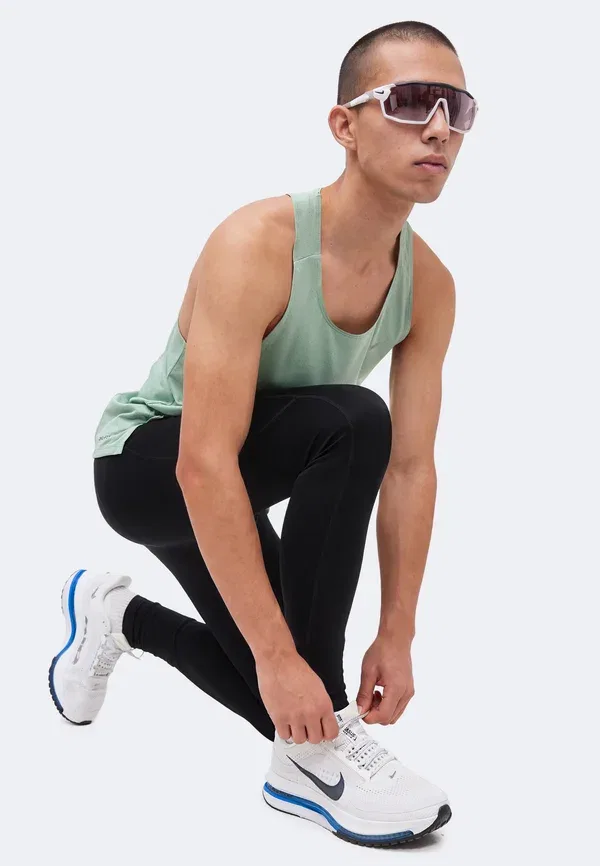 Трикотажные беговые леггинсы Nike Performance, черный — фото 4