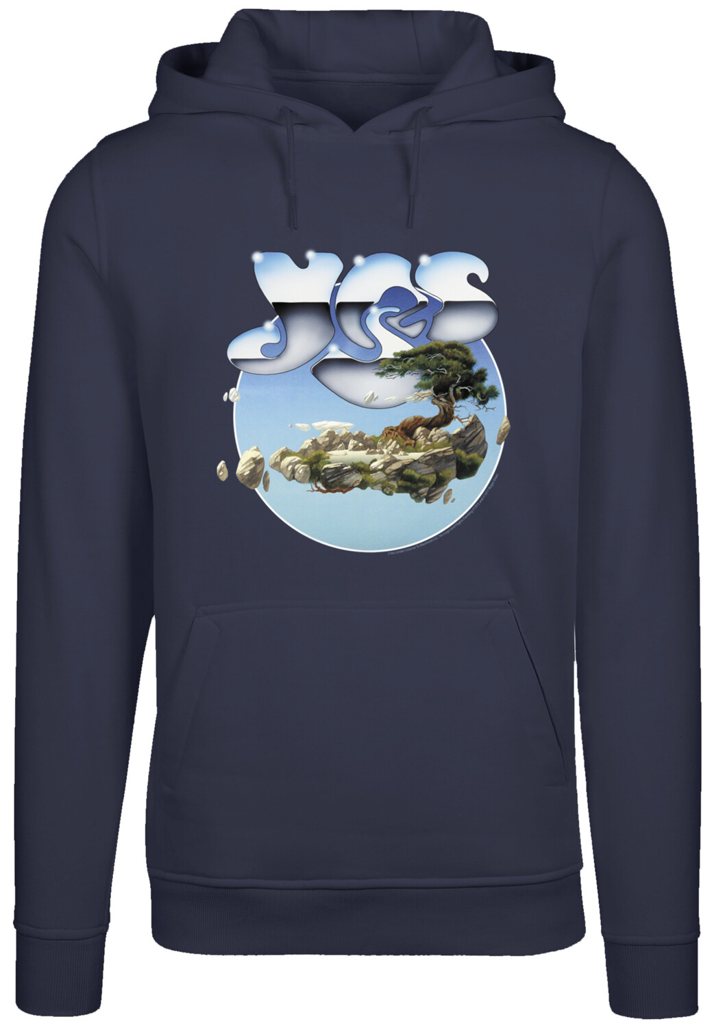 

Пуловер F4NT4STIC Hoodie YES Chrome Island, темно синий