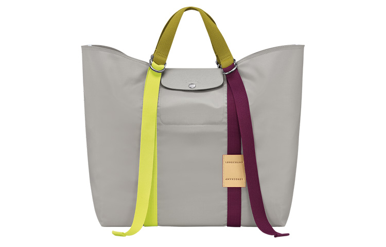 

LONGCHAMP Сумка-шоппер Le Pliage Re play с кожаной отделкой