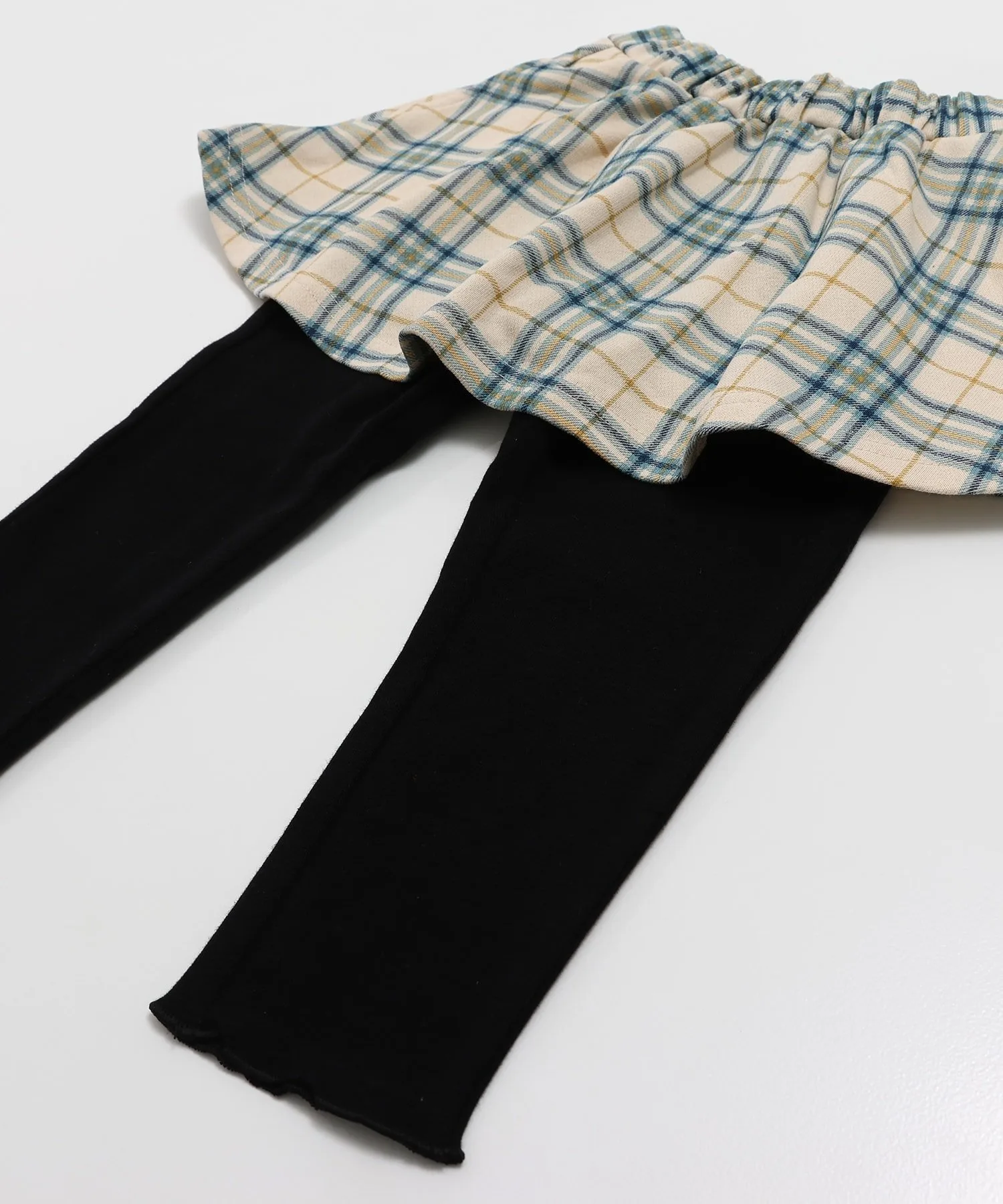 Флисовая юбка с принтом по всей поверхности Chil2, F Tartan/Blue — фото 3