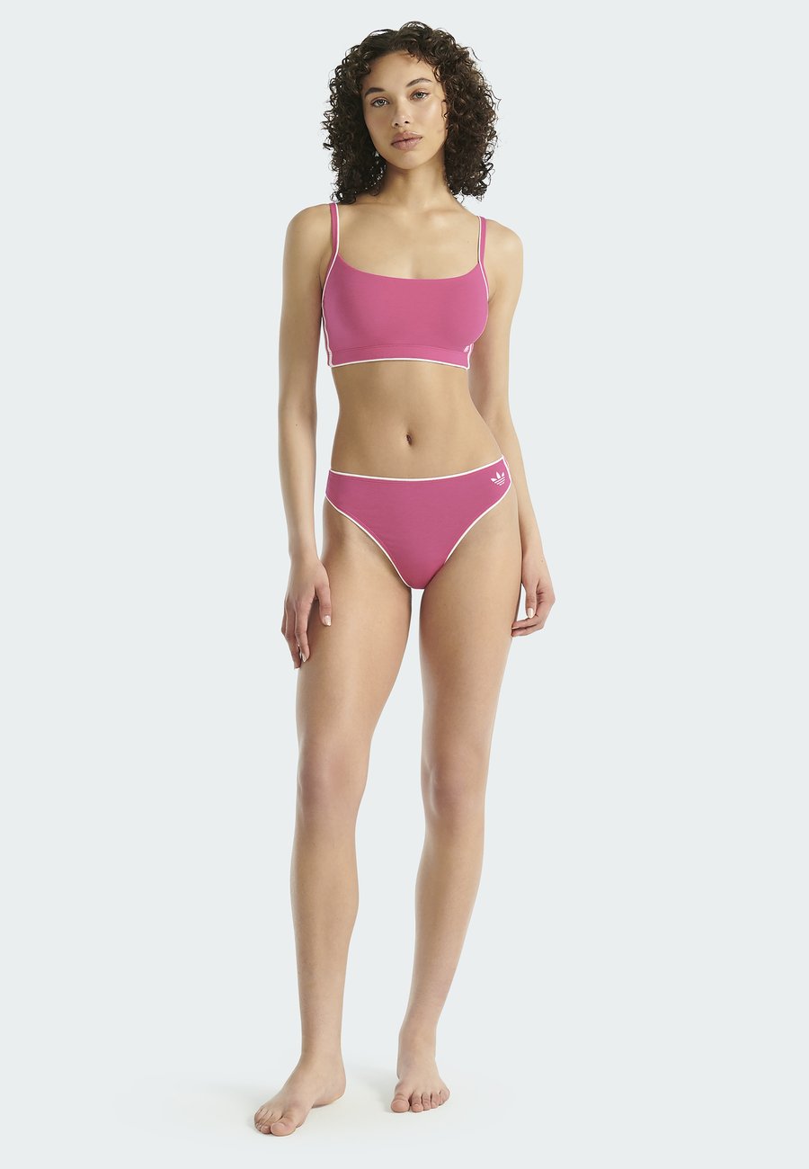 Бюстье Adidas Originals SCOOPED, Lucid Pink/Pink — фото 2