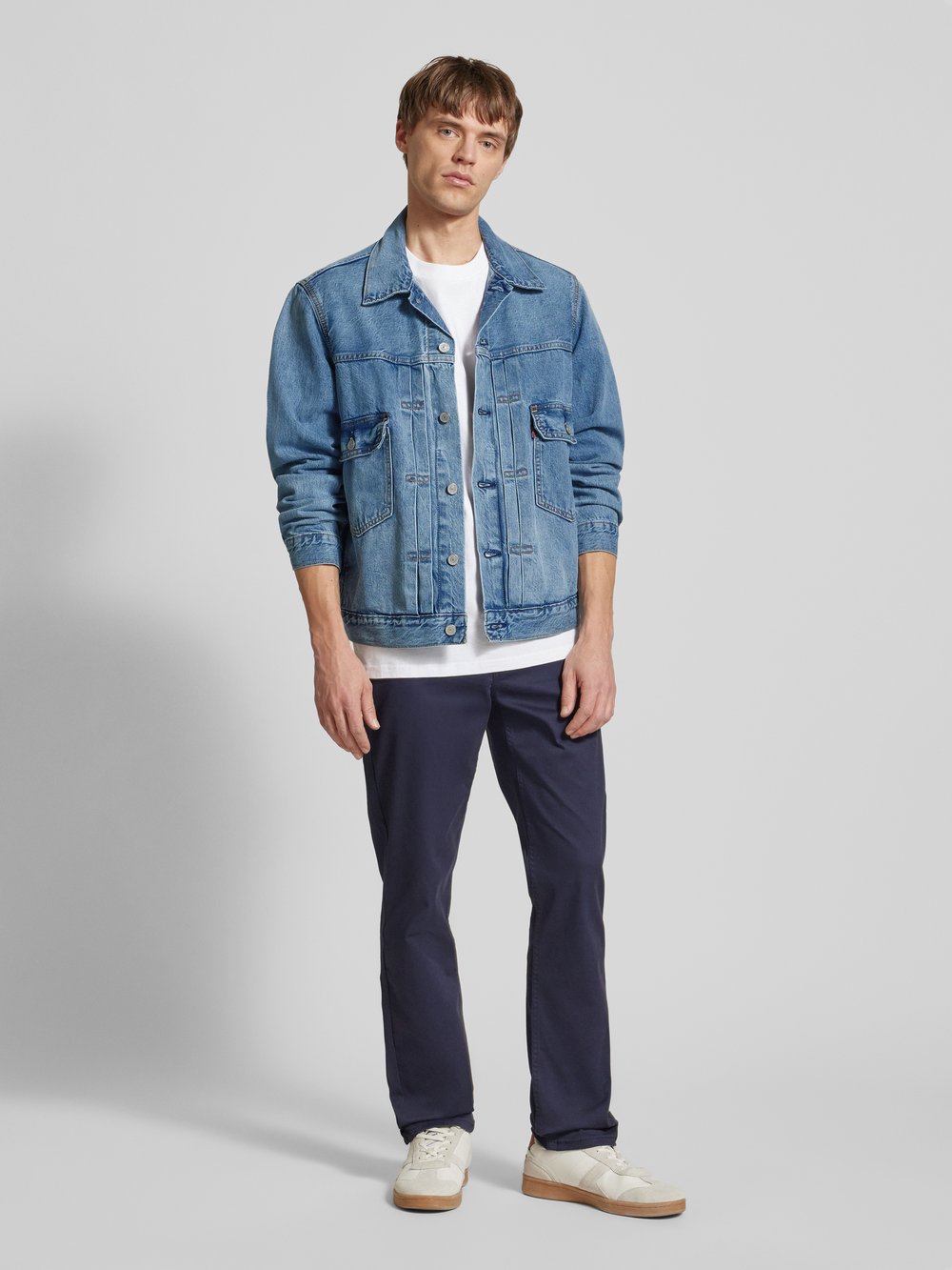 

Джинсовая куртка с карманами-клапанами модель «ТИП 2» Levi's