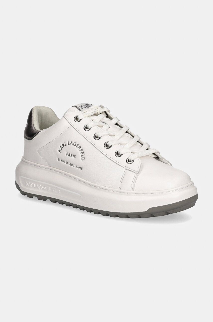 Кожаные кроссовки Karl Lagerfeld KAPRI, белый