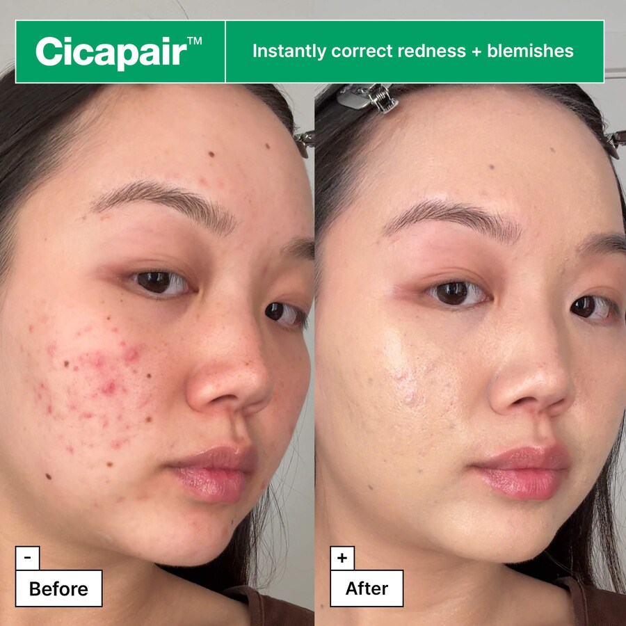 Маска для лица Dr. Jart+ — Мини- Cicapair для коррекции цвета лица, успокаивающий, с SPF 30 и экстрактом центеллы, 15 мл — фото 2