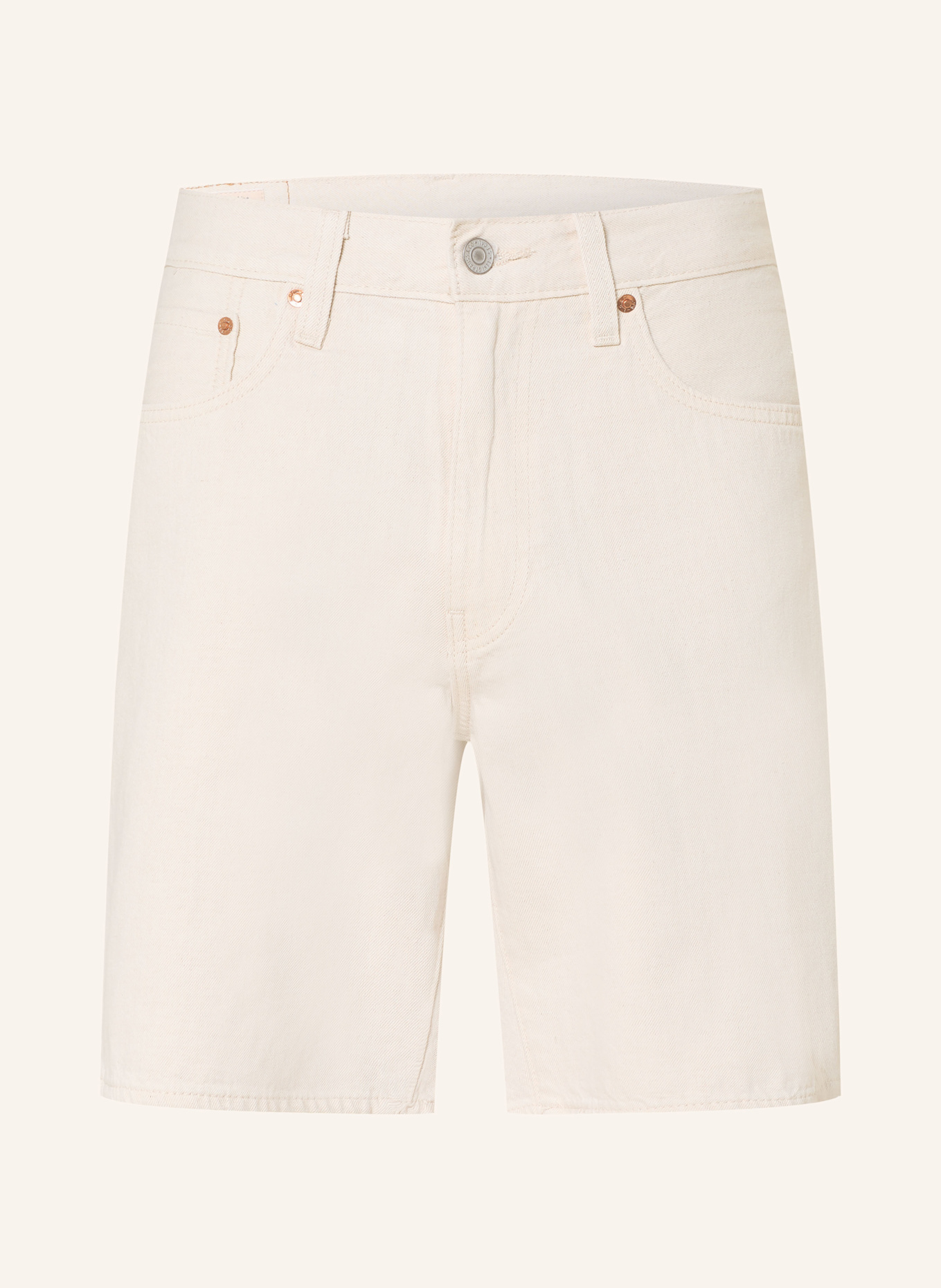 

Джинсовые шорты 468 остаются свободными Levi'S, экрю