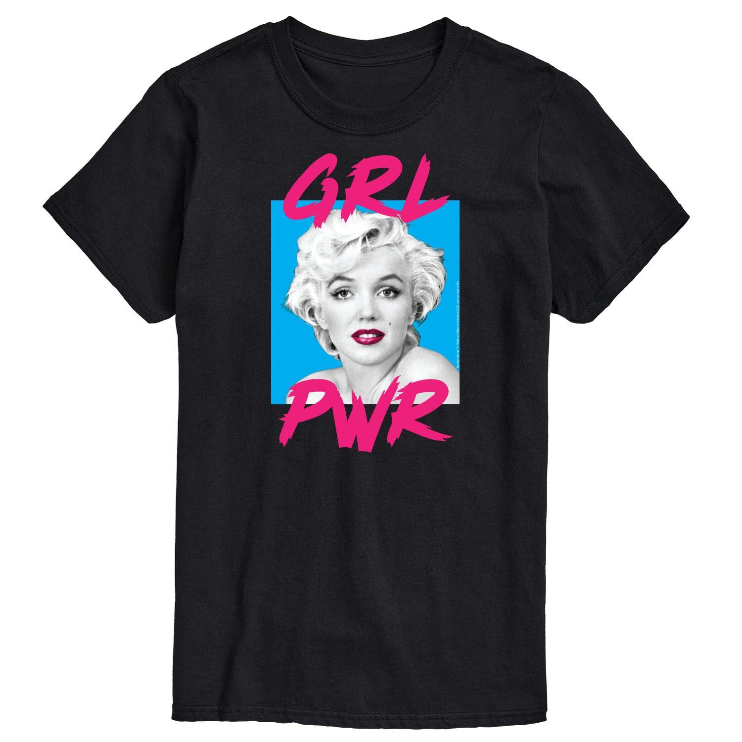 

Мужская футболка Мэрилин Монро GRL PWR Licensed Character